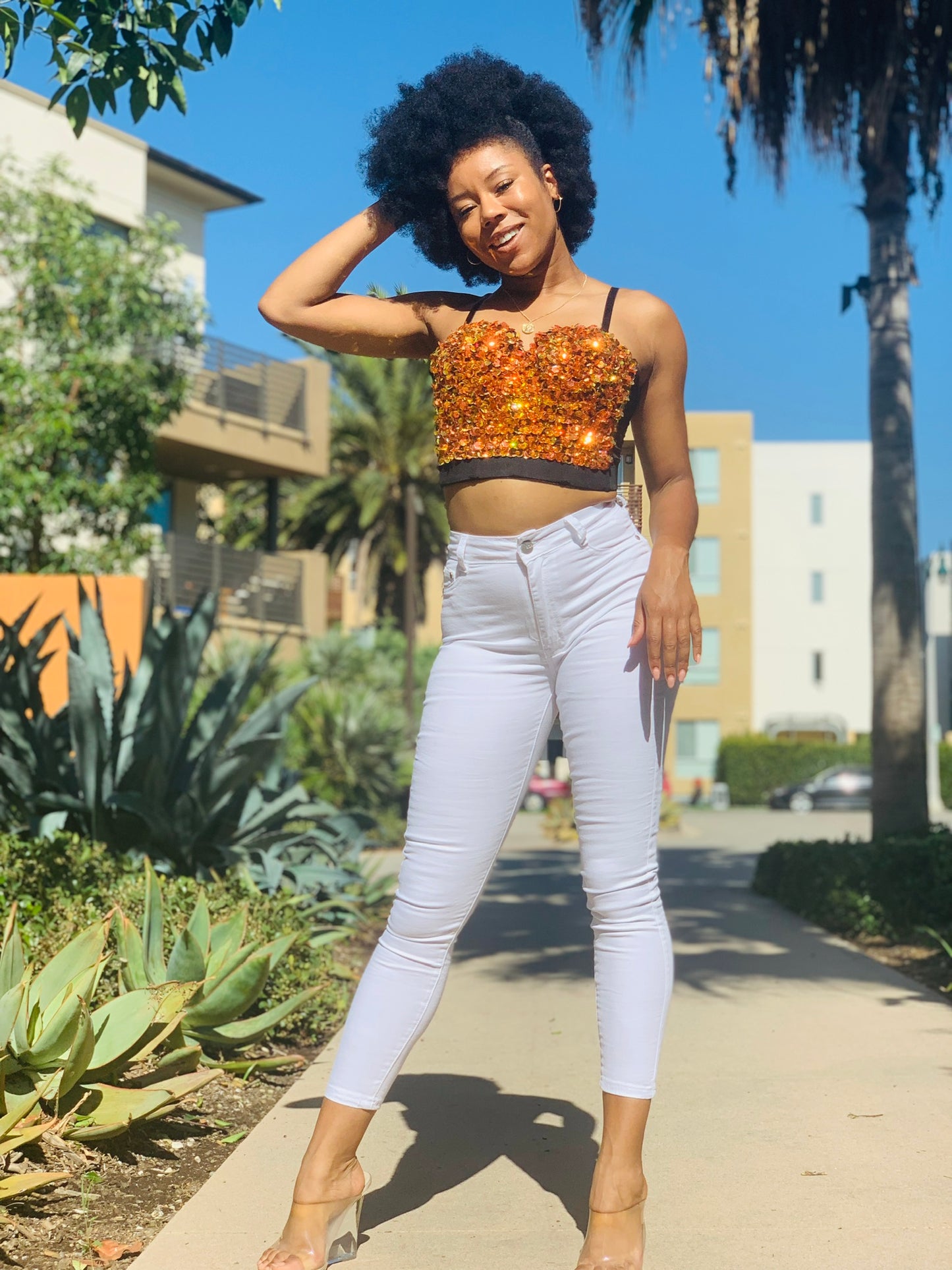 Ember Me Bustier - Lavish Accessories & Shoe House