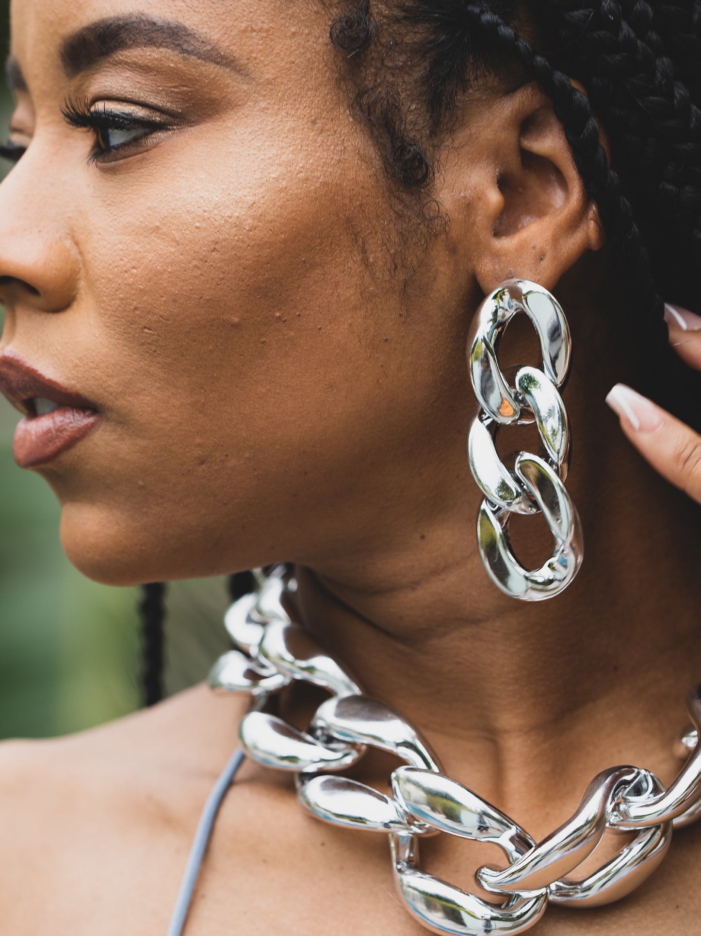 Infinity Earrings - Silver