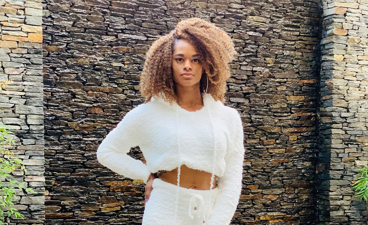 Poppin Plush Hoodie - Lavish Accessories & Shoe House