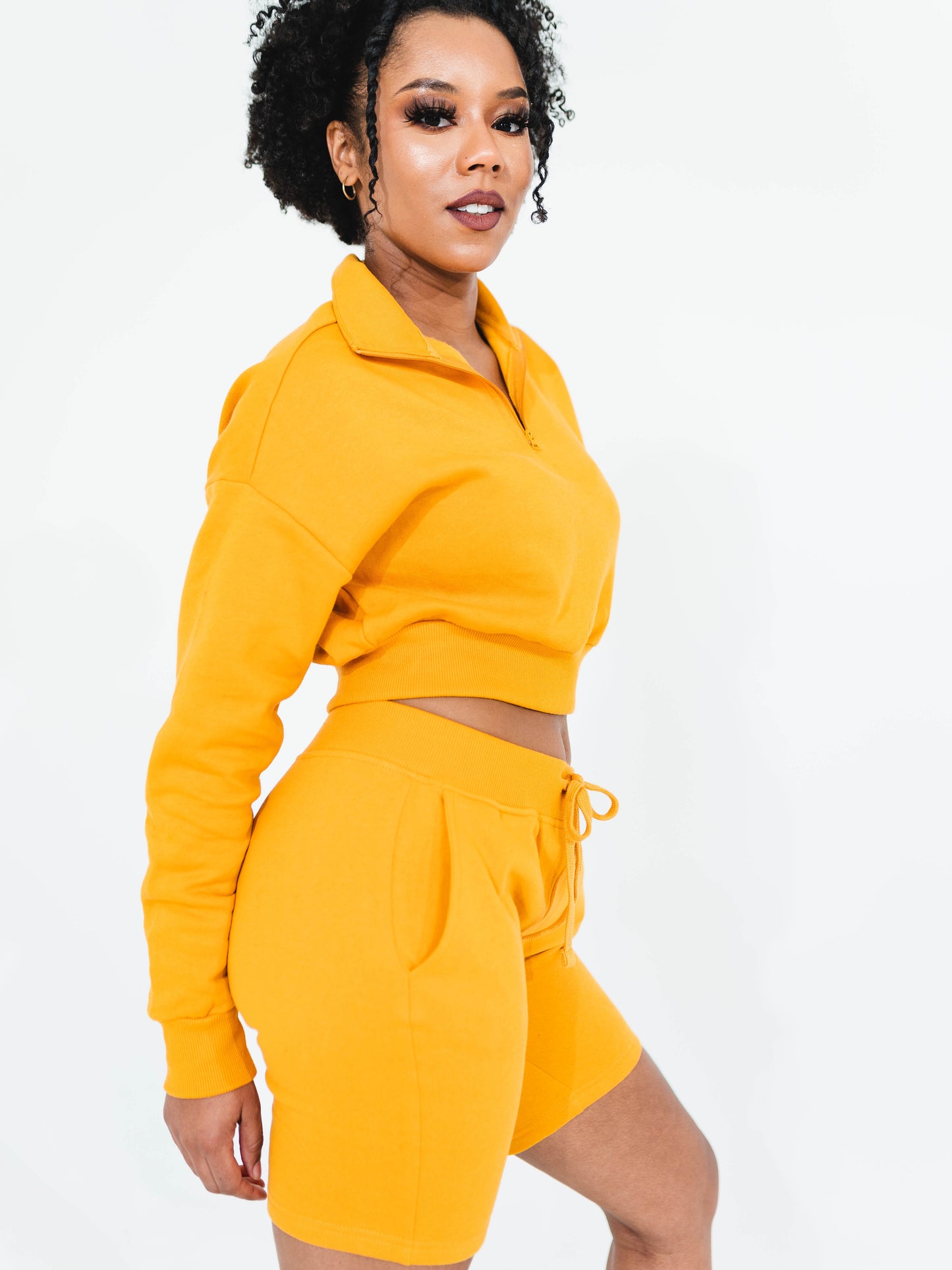 Nights In September Set - Mustard