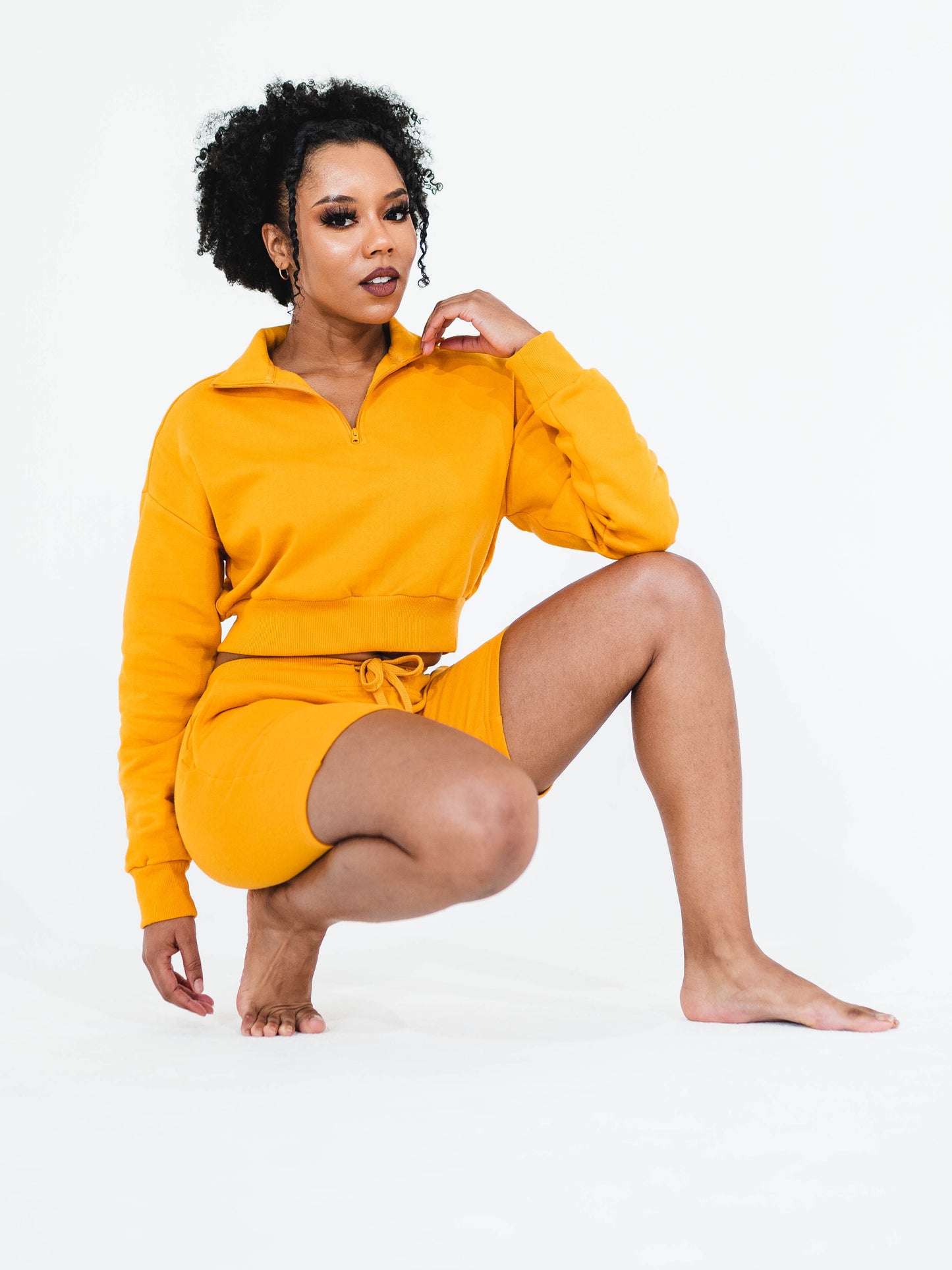 Nights In September Set - Mustard