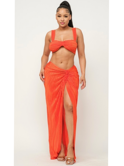 Santorini Set - Sunset Orange