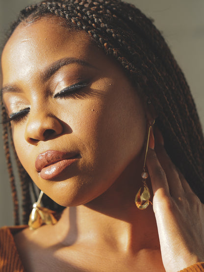 Floral Drop Earrings