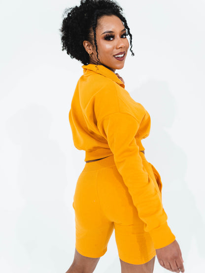 Nights In September Set - Mustard