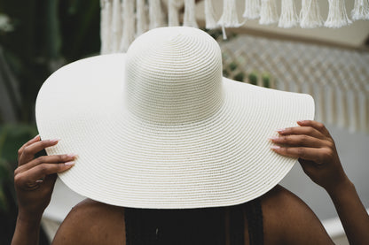 Life’s A Beach Straw Hat - Ivory