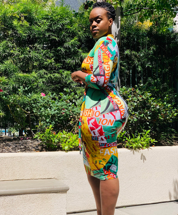 Cosmo Girl Dress - Lavish Accessories & Shoe House