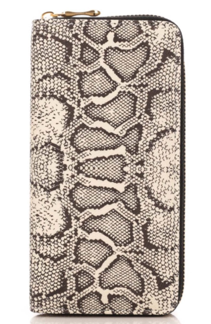 Pretty In Python Wallet - Lavish Accessories & Shoe House