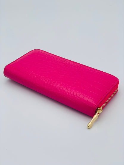 Vibrant Thang Wallet - Fuschia - Lavish Accessories & Shoe House