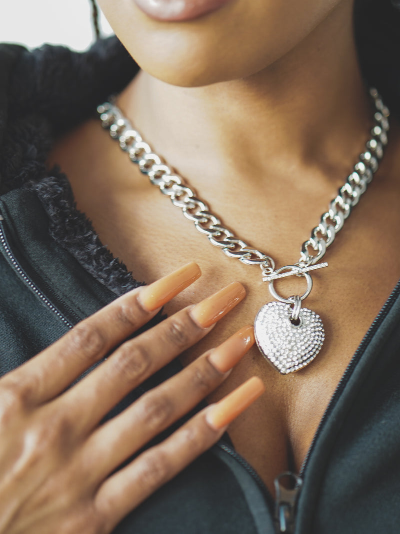Love Locket Necklace - Silver