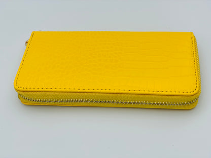 Vibrant Thang Wallet - Yellow - Lavish Accessories & Shoe House