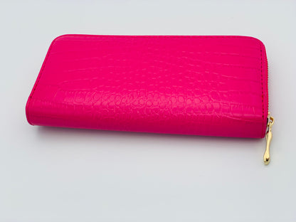 Vibrant Thang Wallet - Fuschia - Lavish Accessories & Shoe House