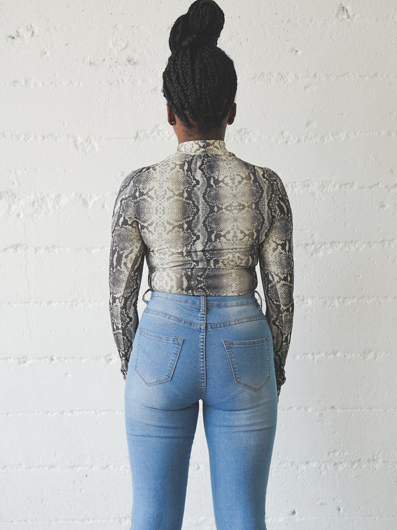 Kissed By Python Bodysuit