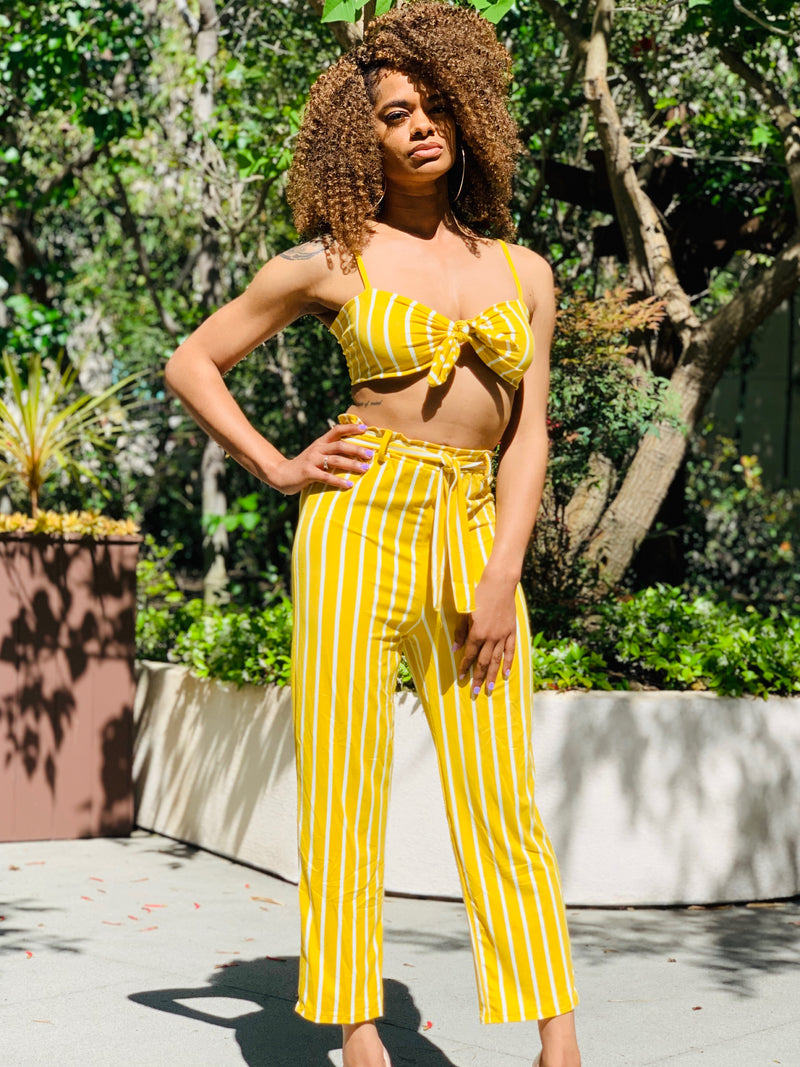 Spring & Stripes Set - Yellow