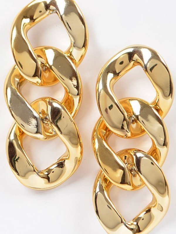 Infinity Earrings - Gold