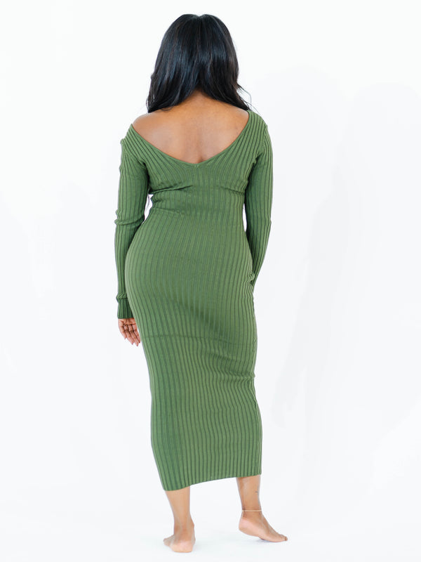 Get Me Bodied Dress - Green