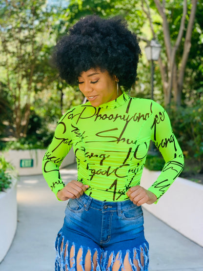 Love Letters Bodysuit - Lavish Accessories & Shoe House