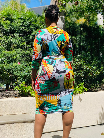 Cosmo Girl Dress - Lavish Accessories & Shoe House