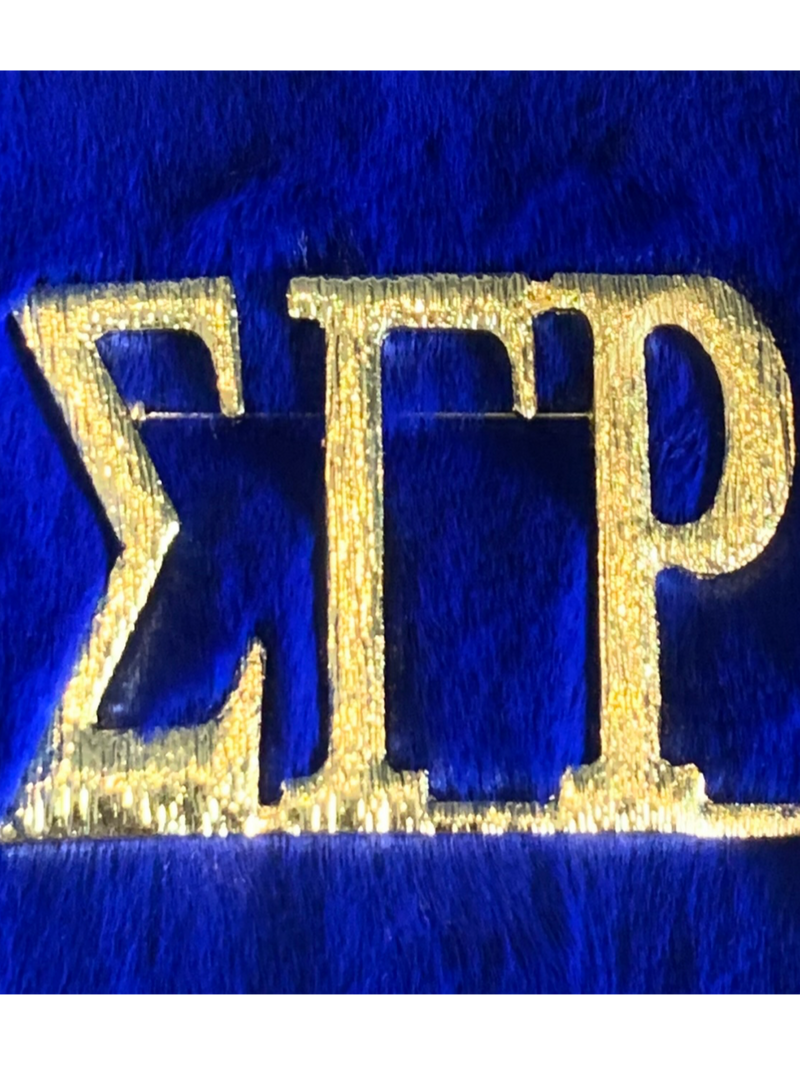 Sigma Gamma Rho Greek Letters Brooch