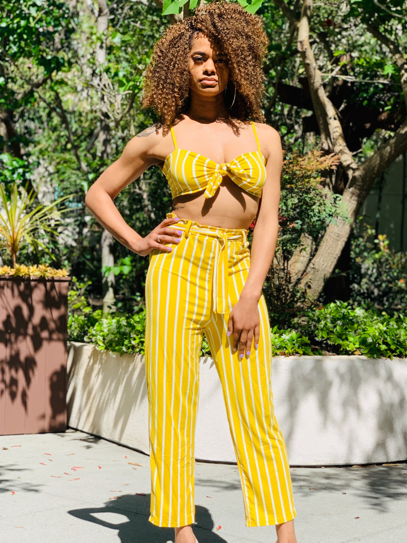 Spring & Stripes Set - Yellow