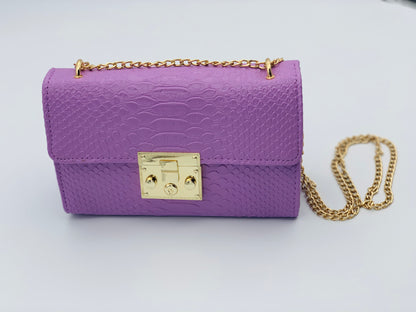 Cute In Croc Skin Bag - Lavish Accessories & Shoe House