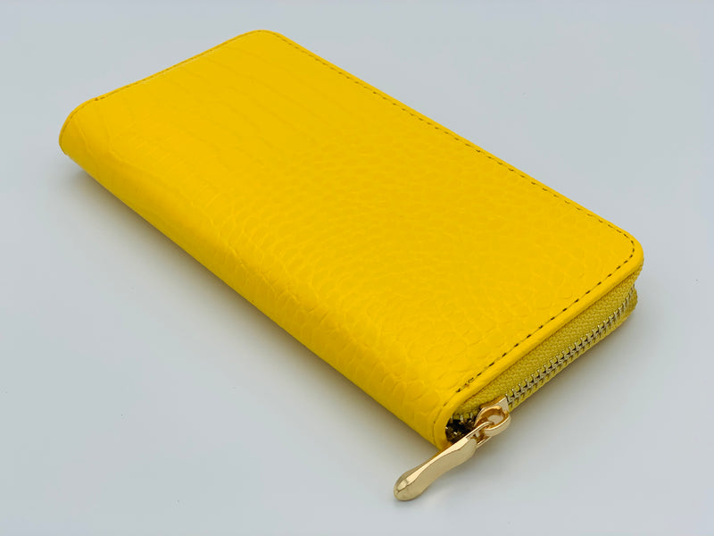 Vibrant Thang Wallet - Yellow - Lavish Accessories & Shoe House