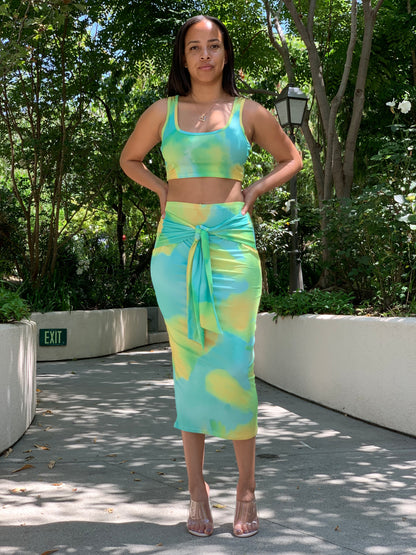 Groovy Skirt Set - Lavish Accessories & Shoe House