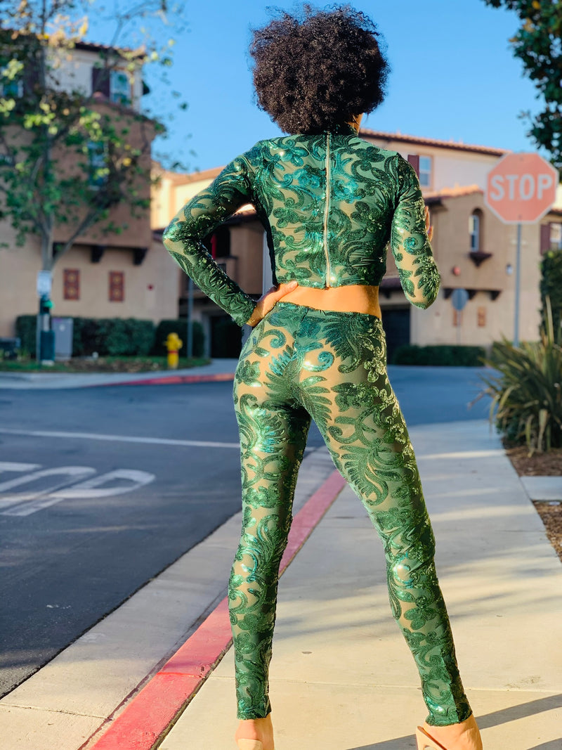 Green With Envy Set - Lavish Accessories & Shoe House
