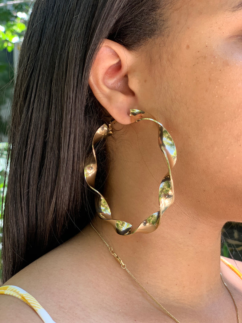 All Twisted Up Earrings - Lavish Accessories & Shoe House