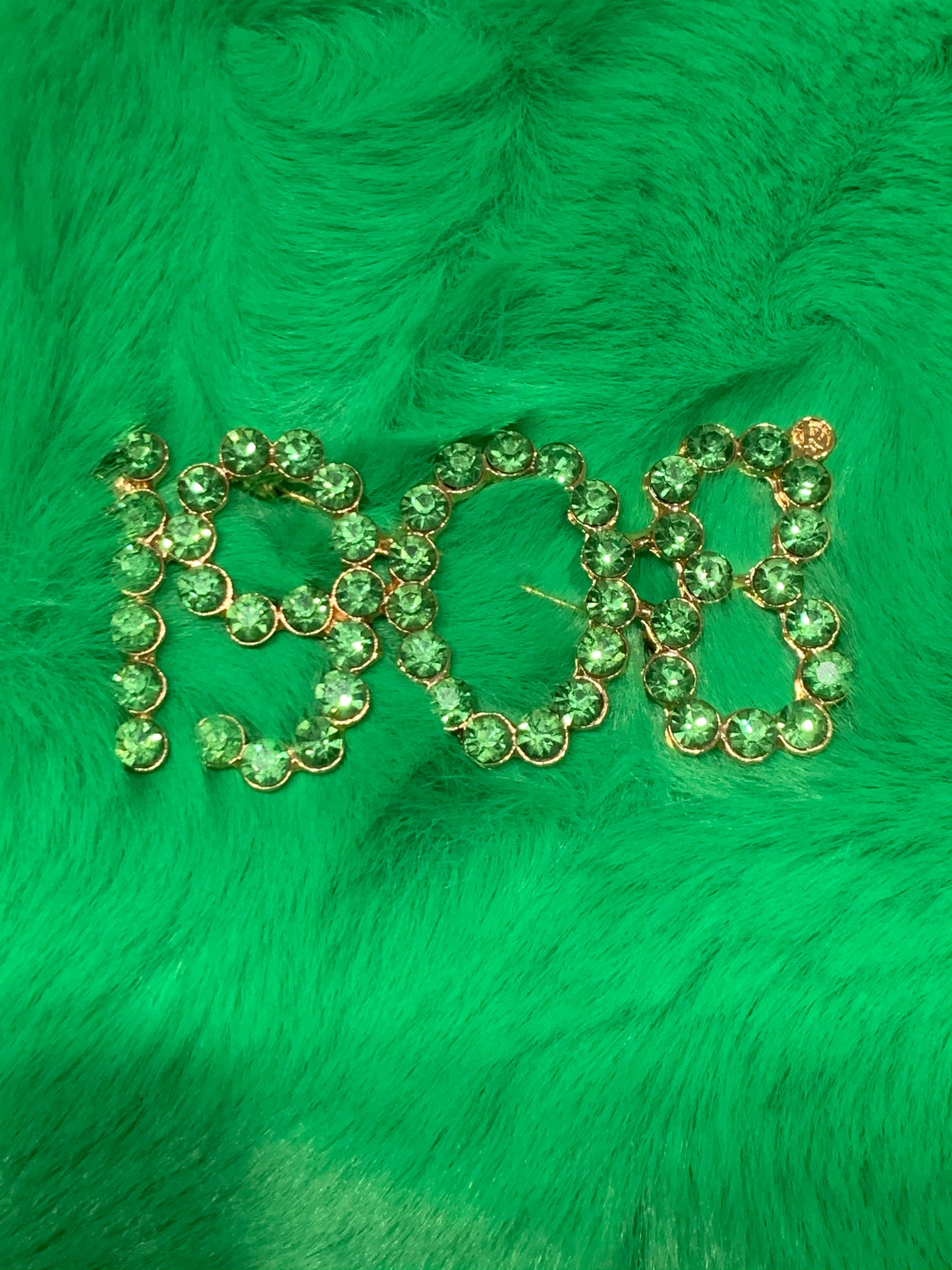 AKA 1908 Pin - Green - Lavish Accessories & Shoe House