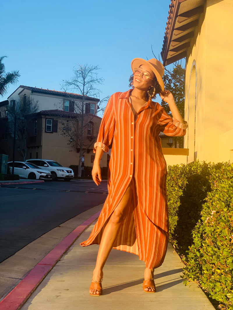 Bohemian Vibes Shirt Dress